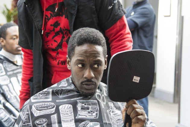 Haircuts, Suits and Laughs Help Homeless