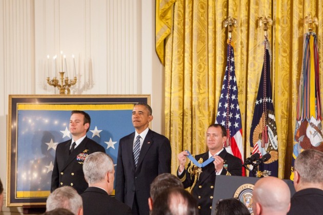 President Obama Awards Medal of Honor to Navy SEAL