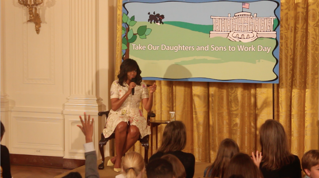 First Lady Celebrates “Take Our Daughters and Sons to Work Day”