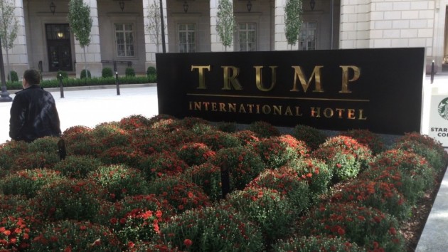 Trump Hotel Vandalized with Black Lives Matter Message