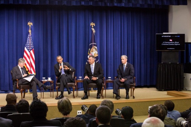 Remarks by President Barak Obama  in Arm Chair Discussion on Criminal Justice with Enforcement Leaders