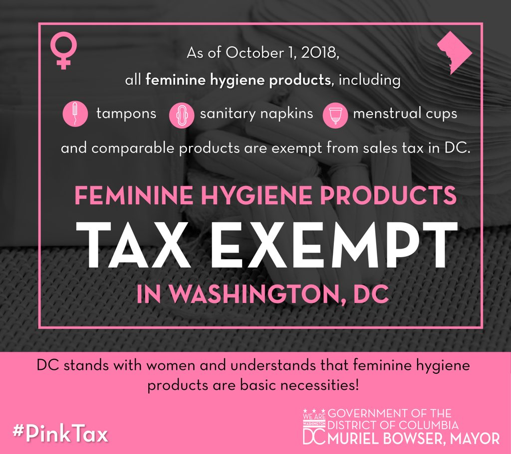 DC Goes “Pink” for the #PinkTax
