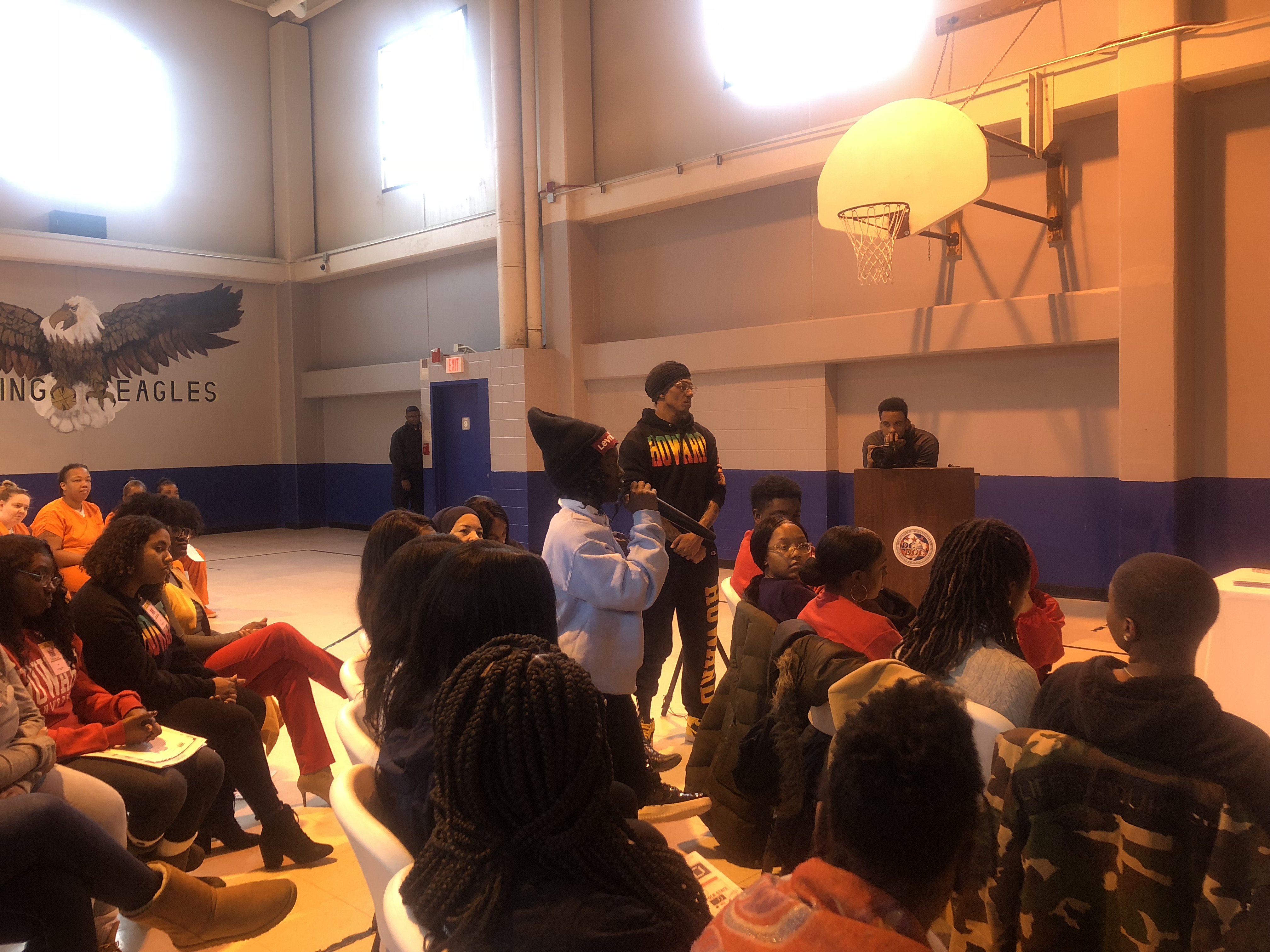 Howard University Class Takes “Inside Out” Approach at DC Jail