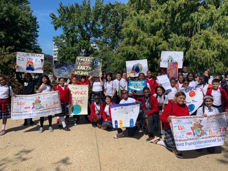 Washington, D.C. Students Lead Massive March on Climate Change