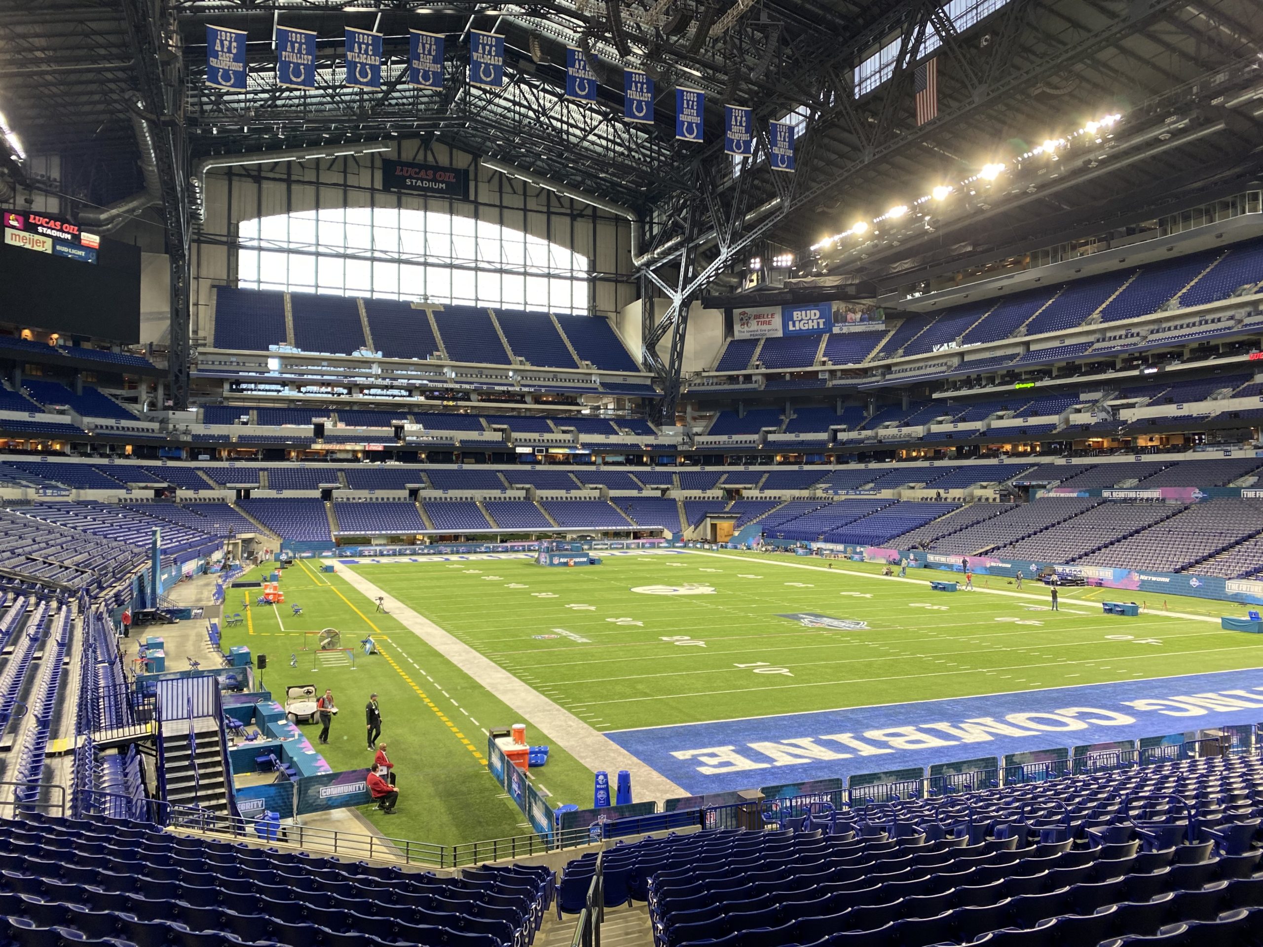 Behind the scenes at the NFL Combine