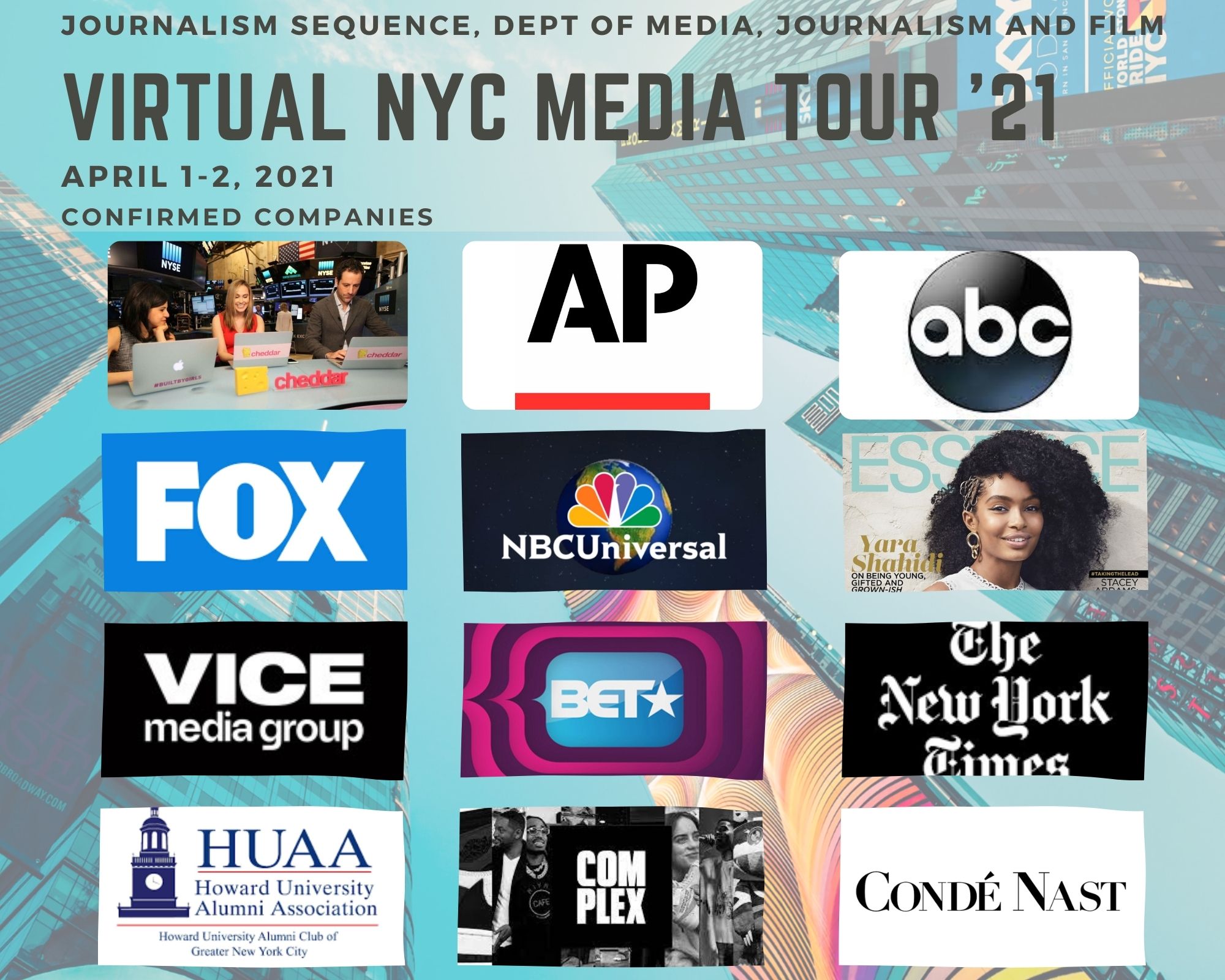 Howard University Journalism Sequence Hosts Virtual Media Tour