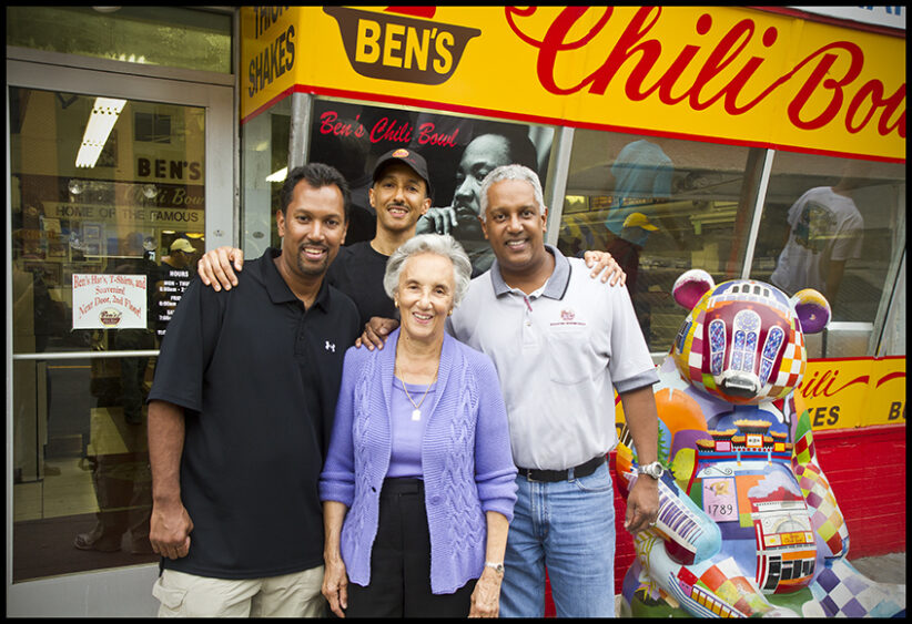 Virginia Ali, who opened Ben's Chili Bowl in 1958 with her husband, Ben, credits her children and family with keeping the business open during the toughest parts of the pandemic. Courtesy photo.