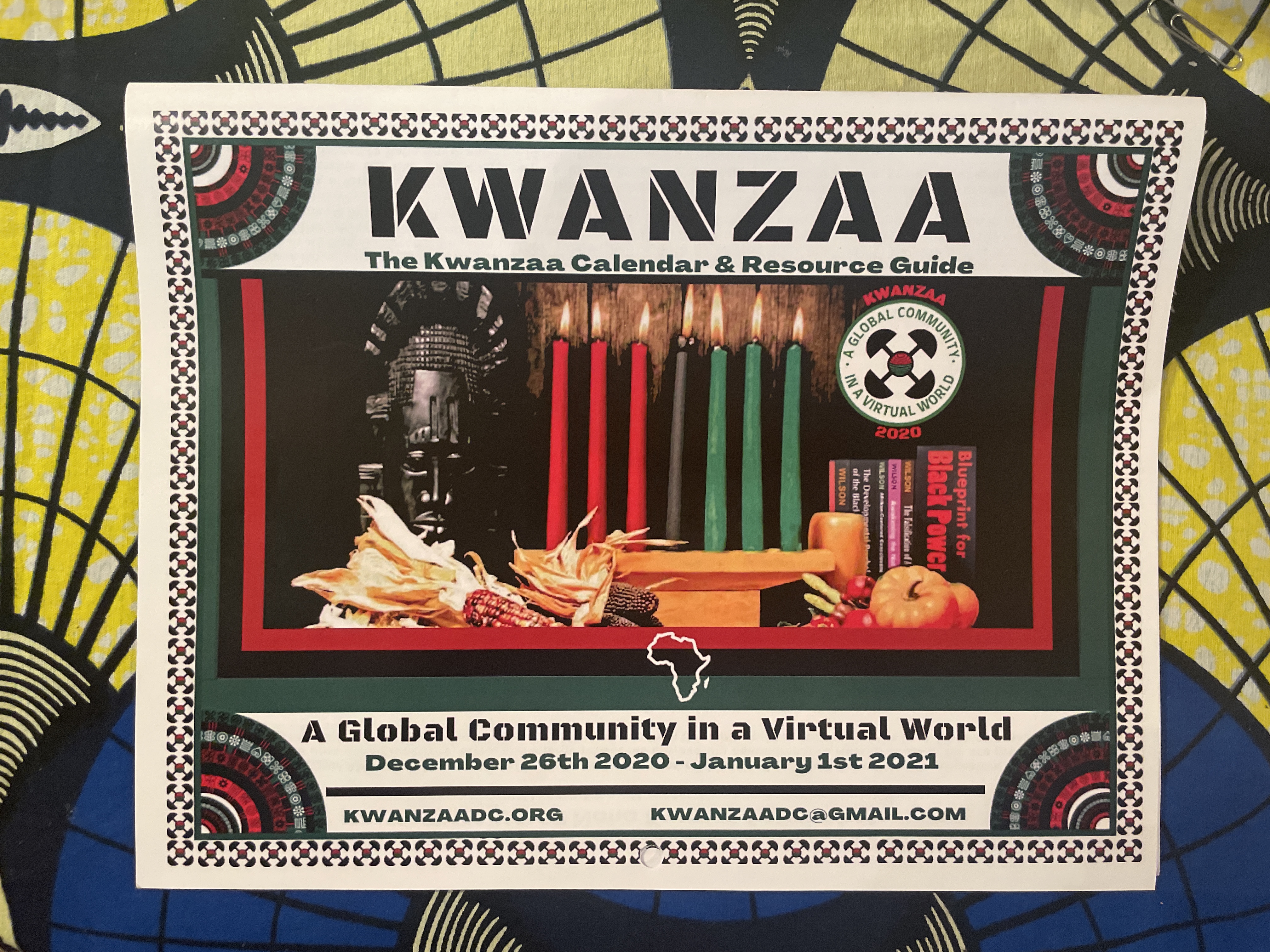 The Pandemic Alters, But Won’t Halt Kwanzaa Celebrations