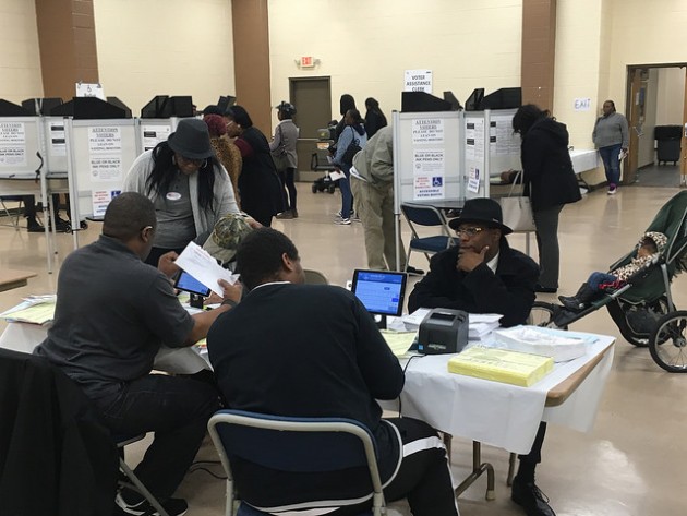 Hyattsville Residents Cast Their Votes