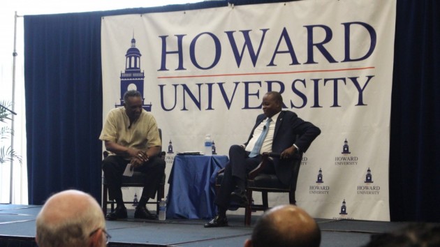 Howard University President Holds Town Hall Meeting