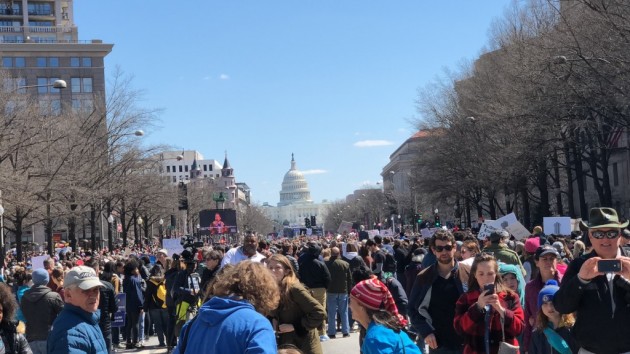 Hundreds of Thousands March to End Gun Violence