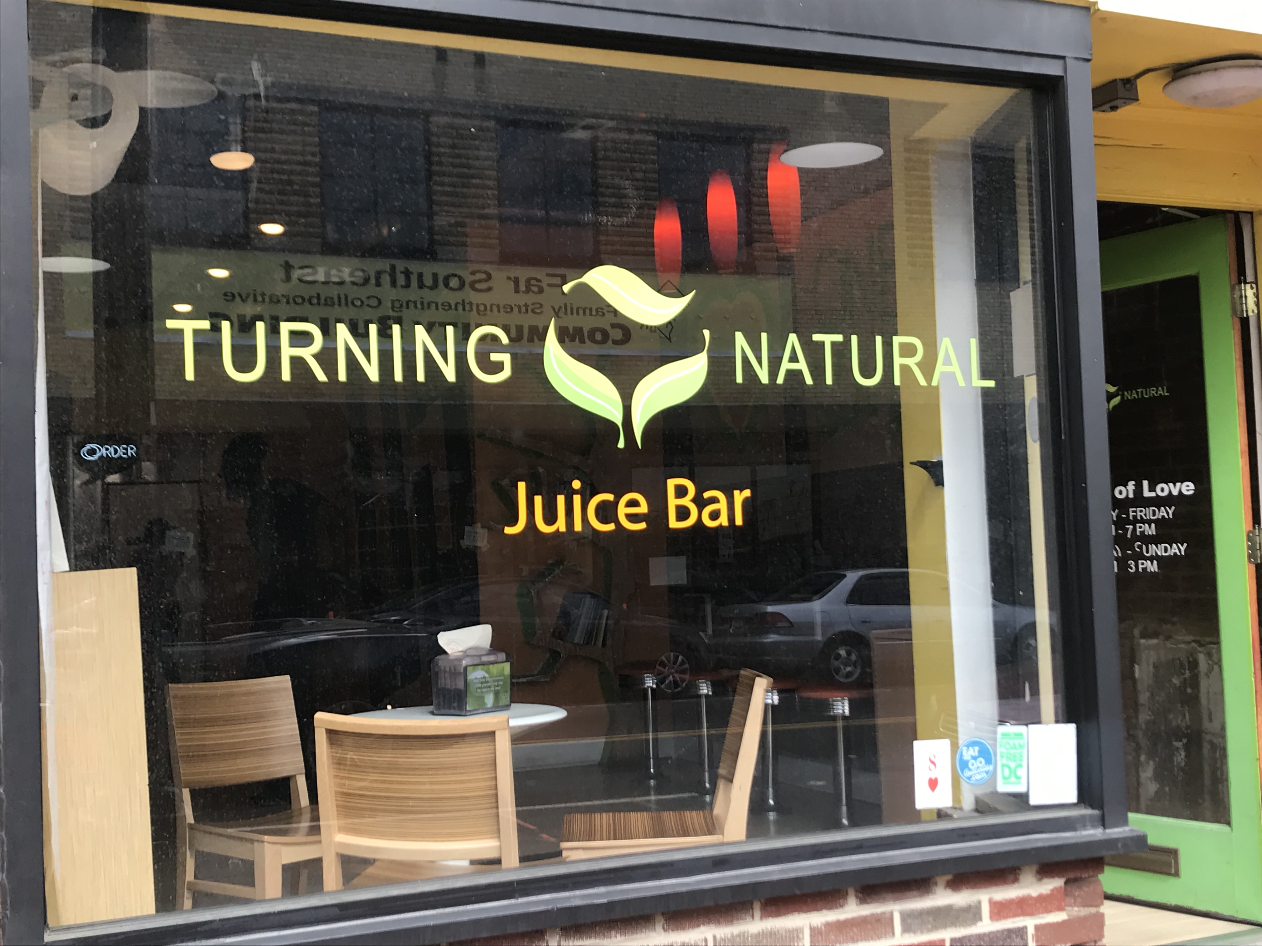 Turning Natural Adds Juicing Alternative to Anacostia