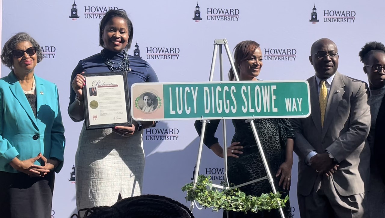 New Street Named at Howard University In Honor of Lucy Diggs Slowe