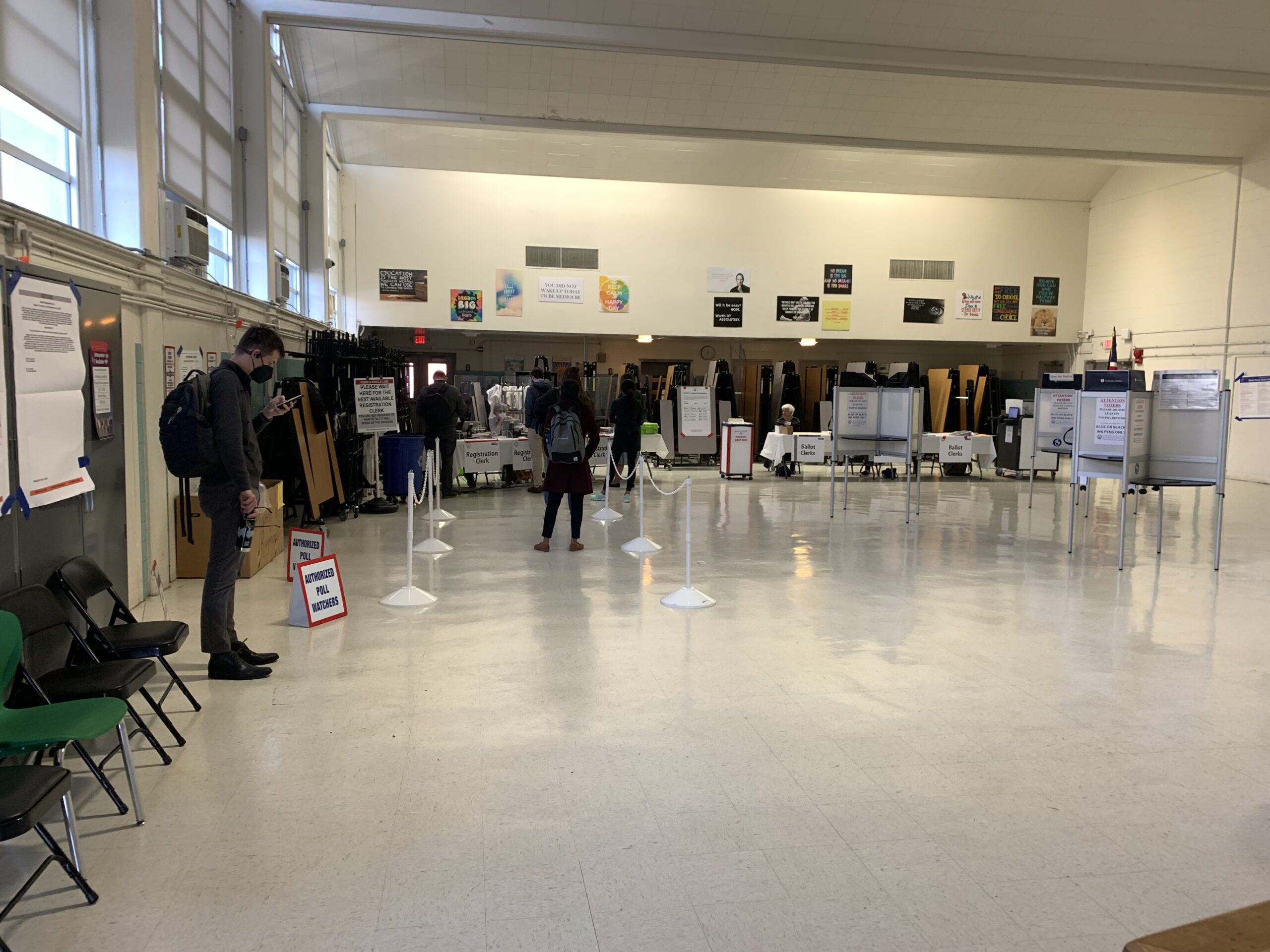 Early Voters Cast Ballots for Midterm Election