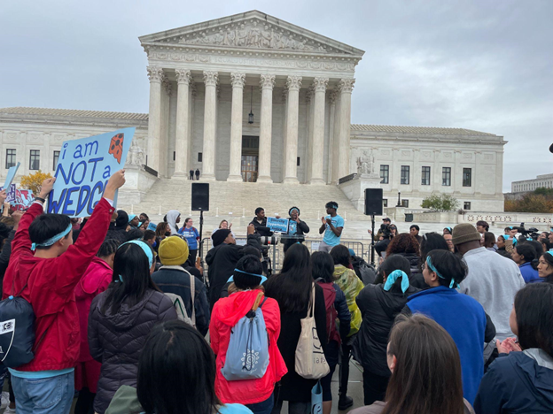 Students Travel to Supreme Court to Hear Arguments on Affirmative Action