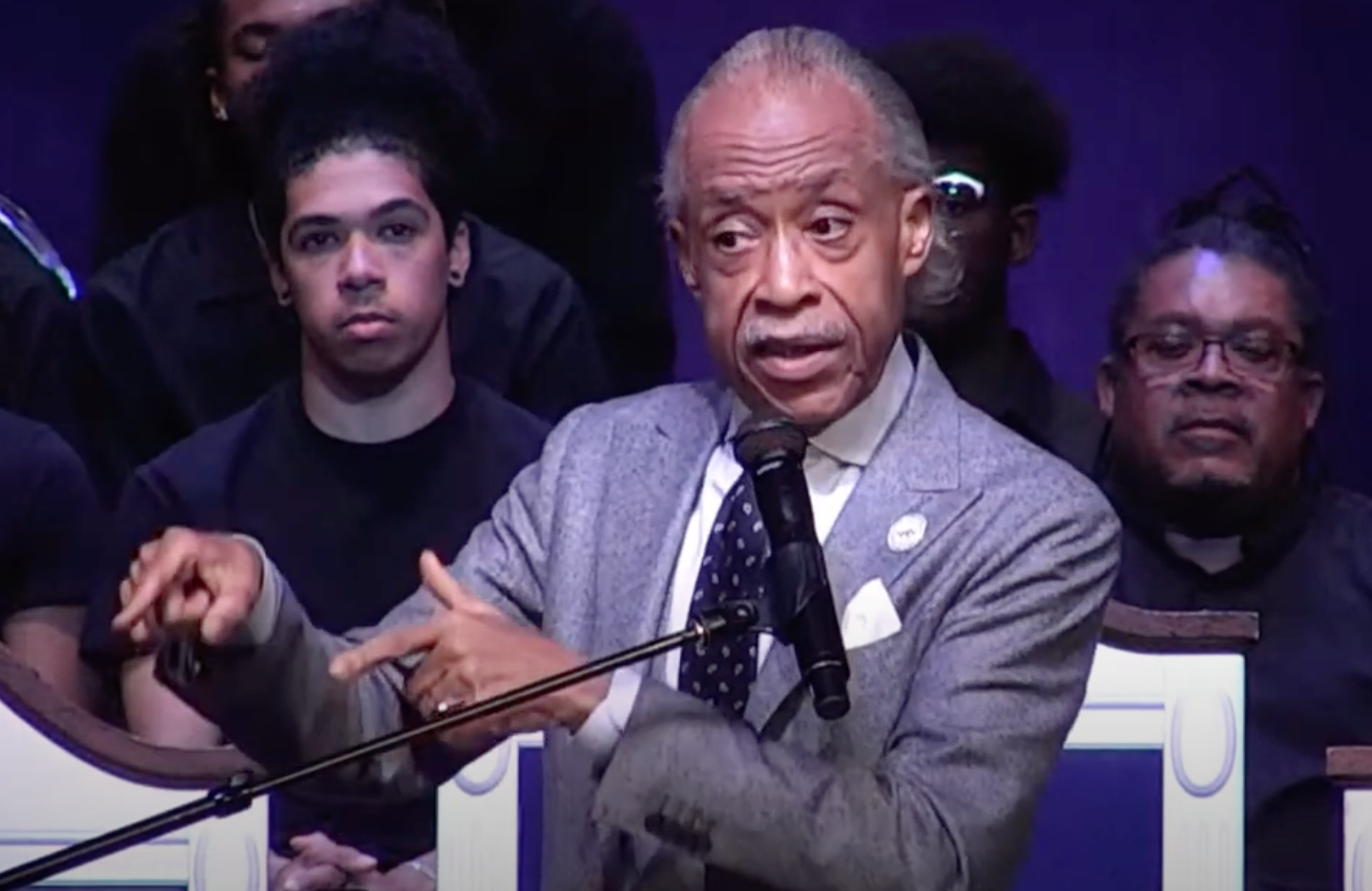 Rev. Al Sharpton Addresses the Similarities of Civil Rights and the Bible at Chapel