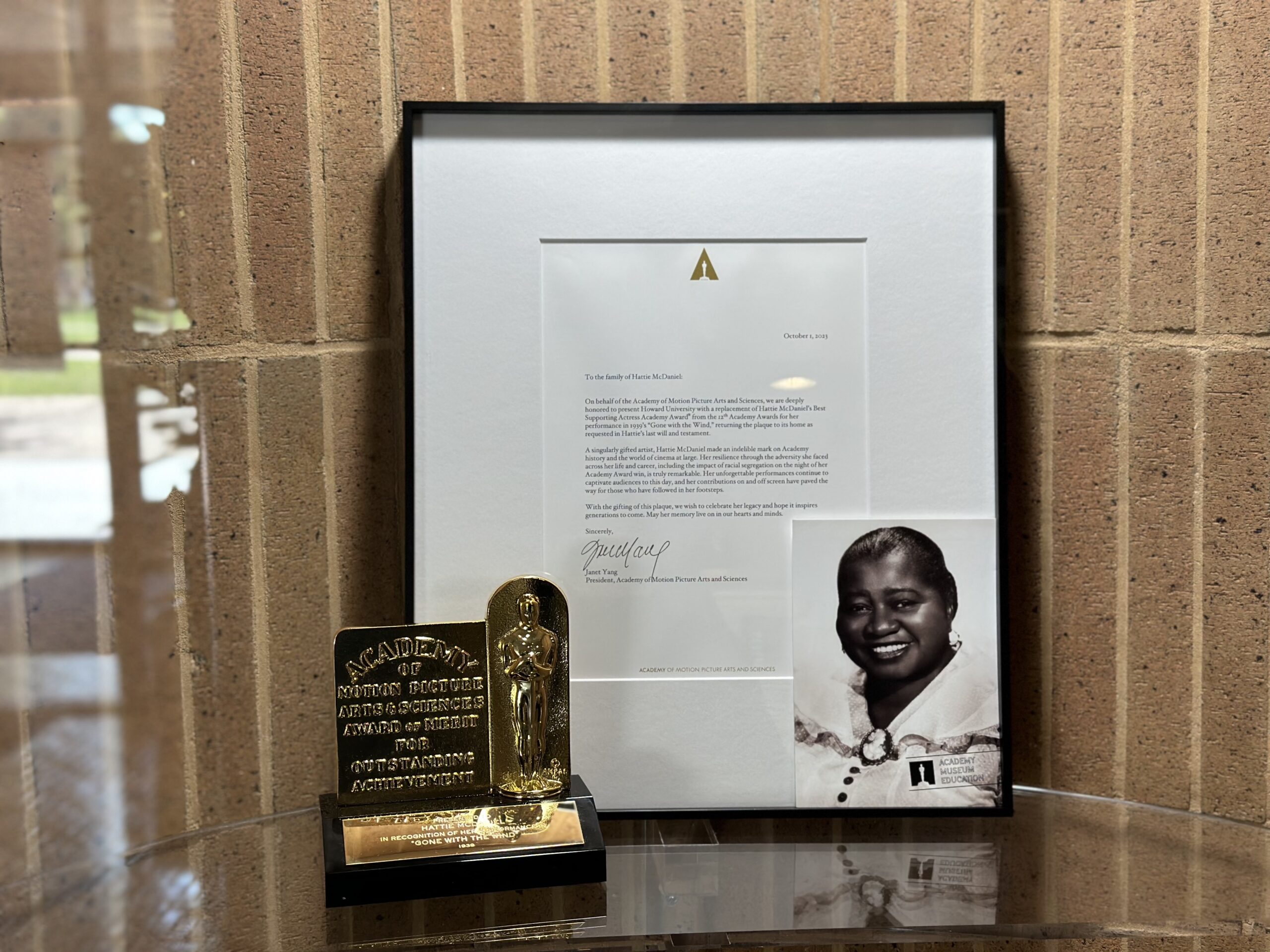 ‘Hattie’s Comes Home’: The Academy Replaces Hattie McDaniel’s Missing Oscar at Howard Event