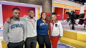 Howard Univ. Association of Black Journalists representatives attend CNN Academy in Atlanta.