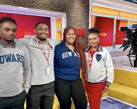 Howard Univ. Association of Black Journalists representatives attend CNN Academy in Atlanta.
