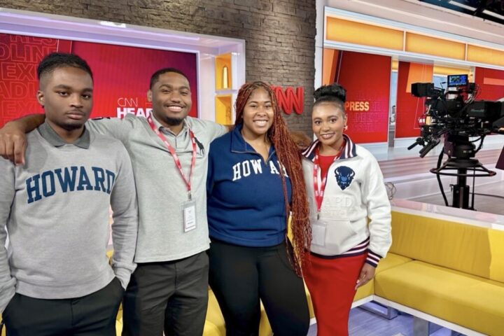 Howard Univ. Association of Black Journalists representatives attend CNN Academy in Atlanta.