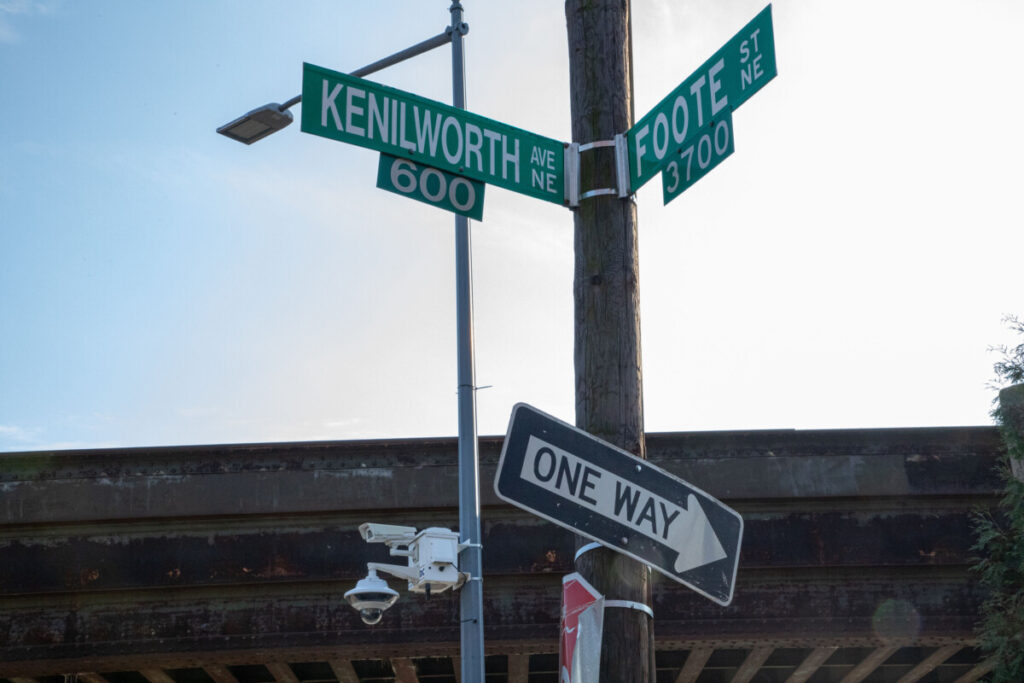 600 Block Kenilworth Ave NE southbound - In Nov 2025, this camera recorded 4006 violations, ranking 1 out of 208 all active speed cameras (Photo: Keith Golden Jr/HU News Service)