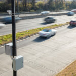 Automated traffic enforcement speed camera on Kenilworth Avenue NE southbound (Photo: Keith Golden Jr./ HU News Service)
