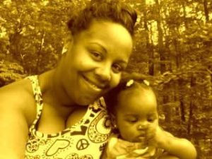 Amy Wilkins-Allen and her daughter. Source: Amy Wilkins-Allen.